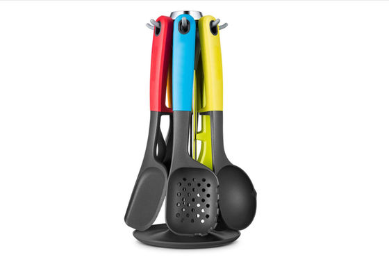 Ergonomic Nylon Kitchen Utensil Sets 7pcs With TPR Handles